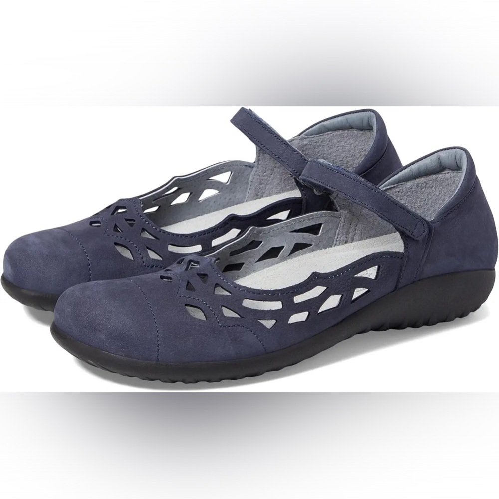 NAOT Agathis Maryjane Flat Navy Blue​
